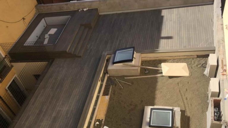 tarima exterior composite sintetica deckron