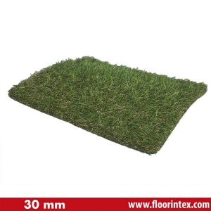 modelo de césped artificial exterior de 30mm de pelo foto de perfil