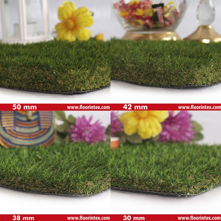 4 modelos de césped artificial