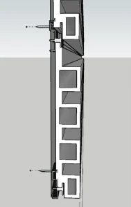 Encaje de panel en grapa 2