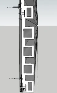 Encaje de panel en grapa 3