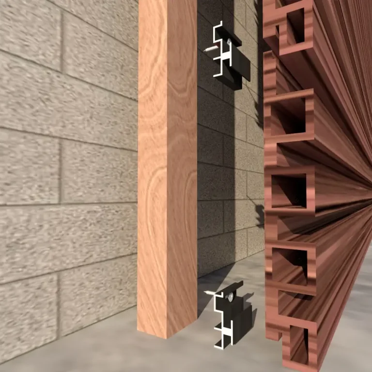 Ejemplo de union de paneles con grapa