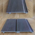 Panel liso composite IPE en muestra 1 y 2 unidos