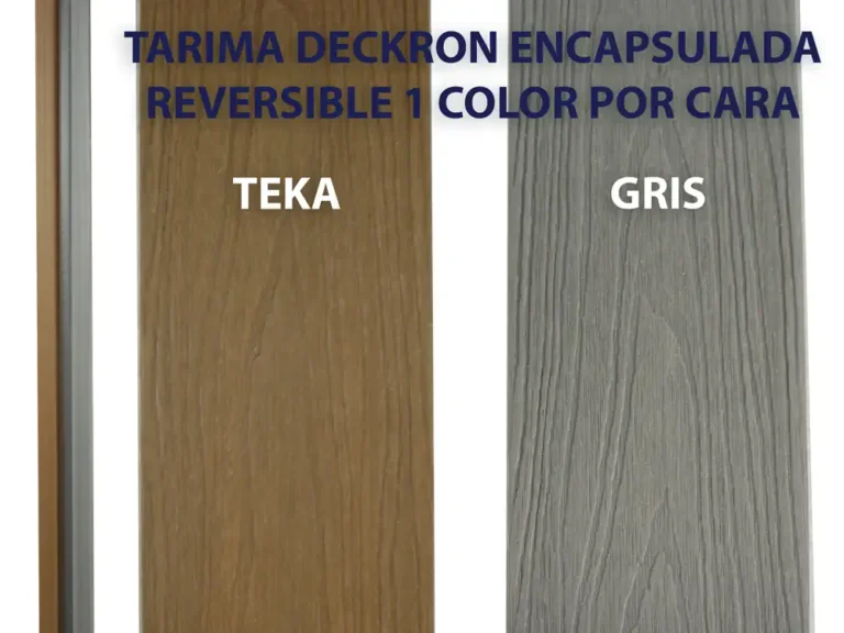 Tarima encapsulada Deckron Teka-Gris