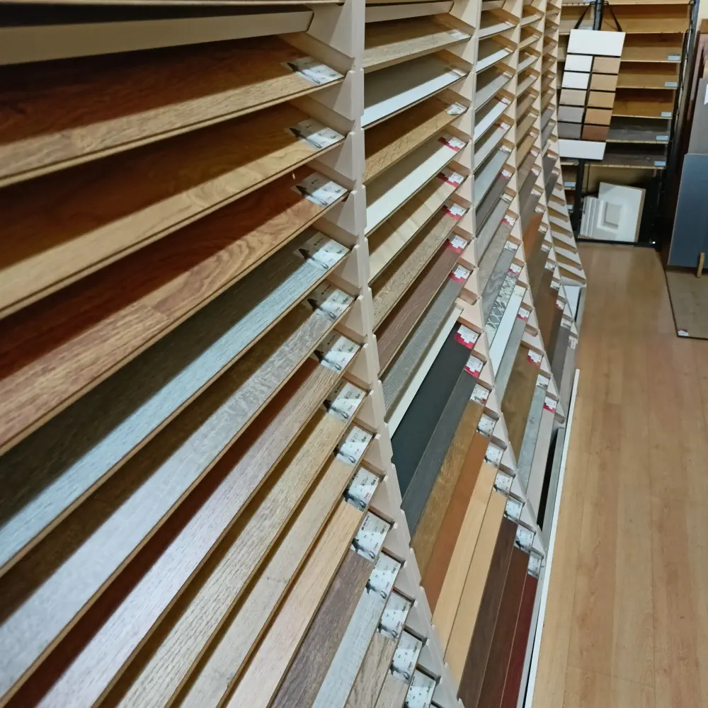 Muestra de tarimas Floorintex